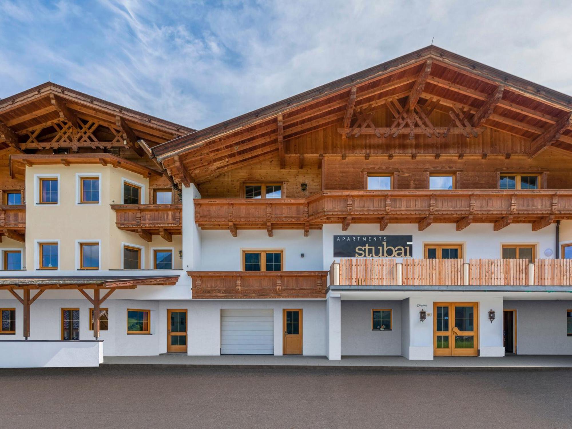 Apartment In Stubai Valley With Balcony Нойштифт-им-Штубайталь Экстерьер фото